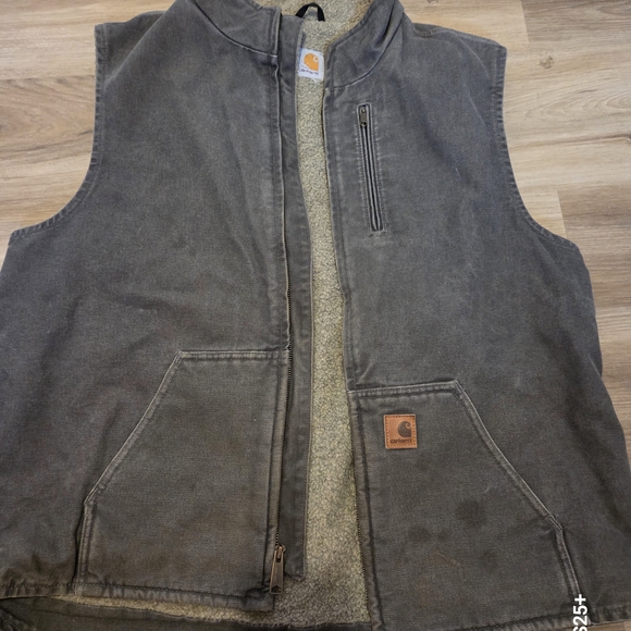 Carhartt Dark Gray Work Vest - Picture 1 of 4